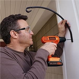 BLACK+DECKER 20V MAX POWERCONNECT Power Drill Cordless Drill Driver Electric Screwdriver with 30 Piece Bit Set and Drivers Kit, Battery and Charger Included (LD120VA)