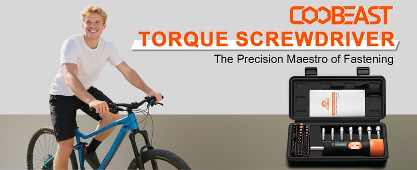 Torque Screwdriver 38Pcs, Gifts for Men Torque Wrench with Inch/Pounds Torque Range 10-70 In-lb, S2 Bits, Sockets and Storage Case for Maintenance, Tools, Bike Repairing and Mounting