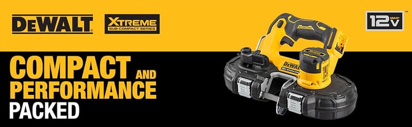 DEWALT 12V MAX XTREME Compact Cordless Bandsaw, Bare Tool Only (DCS375B)