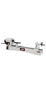 JET 10" x 15" Variable-Speed Woodworking Lathe, 1/2 HP, 115V 1Ph (Model JWL-1015VS)