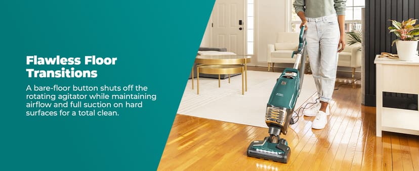 Kenmore Intuition Bagged Upright Vacuum Lift-Up Carpet Cleaner 2-Motor Power Suction with HEPA Filter, 3-in-1 Combination Tool, HandiMate for Floor, Pet Hair, 14pounds, Green