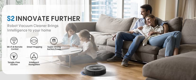 Robot Vacuum and Mop: 2-in-1 Robot Vacuum Cleaner 3000Pa Strong Suction & Tangle-Free & Alexa/APP Control & Self-Charging, Schedule Cleaning Robotic Vacuum for Pet Hair, Hard Floor, Carpet