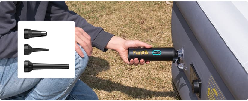 Fanttik Slim V8 Apex Car Vacuum, 4-in-1 Portable Mini Cordless Vacuum with 19000pa Suction Power, Type-C Charge, 2 Suction Modes, Handheld Vacuum for Car, Office Desk, Keyboards (Black)