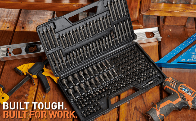 Jackson Palmer 236 Piece Ultimate Screwdriver Bit Set, High Grade Carbon Steel, Includes Hard-to-Find Security Bits & Micro Bits