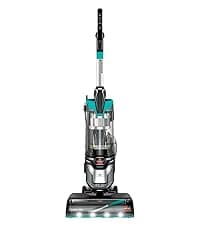 Bissell Pet Hair Eraser Turbo Rewind Vacuum, Lightweight, Automatic Cord Rewind, Tangle-Free Brush Roll, Headlights, Powerful Pet Hair Pickup, SmartSeal Allergen System, Blue, 27909