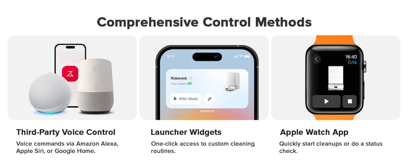 roborock Qrevo Series Robot Vacuum and Mop, 8000Pa Suction, Upgraded from Qrevo S, Anti-Tangle Brush, Smart Obstacle Avoidance, Auto Mop Washing, All-in-One Dock, 200RPM Spinning Mops, White(QV 35A)