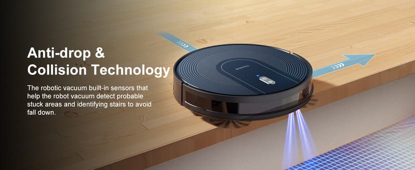 Robot Vacuum Cleaner with Self-Emptying Base – 9000Pa Suction, 85 Days of Dust Storage, Wi-Fi/App/Alexa Control – Ideal for Pet Hair, Hard Floors, and Low Carpets