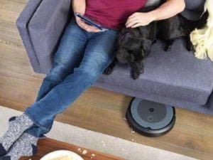 iRobot Roomba i4+ EVO Self Emptying Robot Vacuum - Empties Itself for up to 60 Days, Clean by Room with Smart Mapping, Compatible with Alexa, Ideal for Pet Hair, Carpets