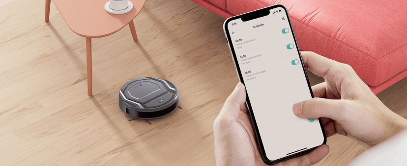 Lefant M210 Pro Robot Vacuum, Slim Quiet, 3 Adjustable Suction Levels, 6 Modes, Robot Vacuum Cleaner for Pet Hair, Hard Floors & Low Carpets, Self-Charging, WiFi/App/Alexa Control, Gray