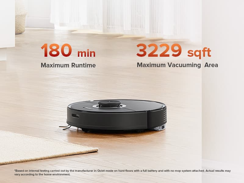 roborock Q7 Max Robot Vacuum and Mop, 30-Level Adjustable Water Flow, 4200Pa Suction, PreciSense LiDAR Navigation, No-Go Zone, No-Mop Zone, 3D Mapping, App & Voice Control, Ideal for Pet Hair