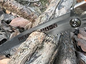 REXBETI Folding Saw, Heavy Duty 11 Inch Extra Long Blade Hand Saws for Wood Camping, Dry Wood Pruning Saws With Hard Teeth, Quality SK-5 Steel