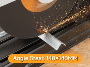 Hoteche 14-Inch Metal Cutting Chop Saw 2100W Heavy-Duty Electric Cut Off Machine with Saw Blade