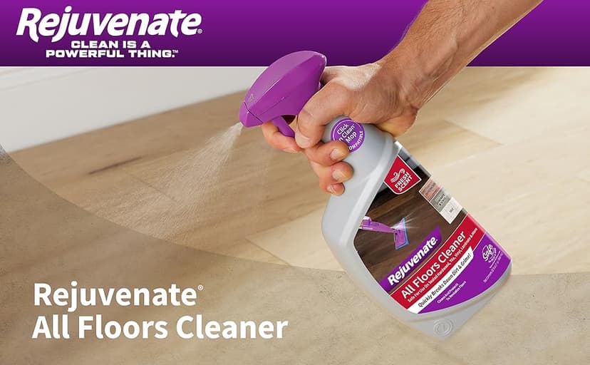 Rejuvenate All Floors Cleaner Refill, 1 Gallon, Breaks Down Dirt and Grime, Cleans and Protects Floors Throughout Your Home, Including Sealed Hardwood, Tile, Vinyl, Laminate and More