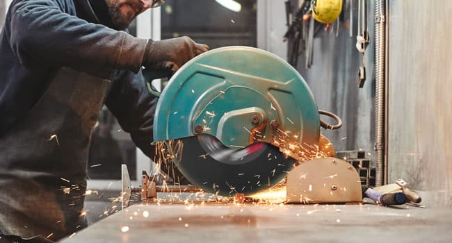 PROMAKER 5 Pack, 14 inch Cut Off Wheel, Chop Saw Blades 14 inch Metal, 14 Metal Cutting Blade for Metal, Chop Saw Wheel, 14 in x 3/32 in x 1 in