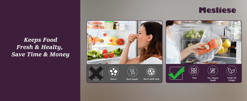 Vacuum Sealer Machine Powerful 90Kpa Precision 6-in-1 Compact Vacuum Food Preservation System Built-in Cutter, 2 Bag Rolls & 5 Pre-cut Bags, Dry&Moist Modes Smart Suction, ETL Listed (Copper)