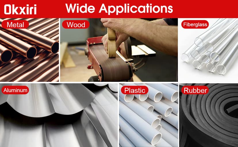 Belt Sander Sanding Belts, 8 Pcs Belt Sander Paper (2 Each of 80 120 150 240 Grits), Aluminum Oxide for Woodworking Polishing (3 x 21 inch)