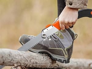 REXBETI Folding Saw, Heavy Duty 11 Inch Extra Long Blade Hand Saws for Wood Camping, Dry Wood Pruning Saws With Hard Teeth, Quality SK-5 Steel