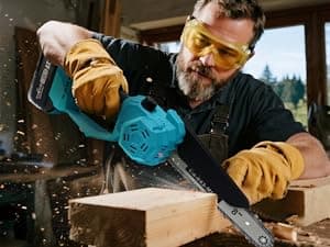 2-in-1 Cordless Pole Saw & 8'' Mini Chainsaw,Forest Ranger Approved Electric Handheld Chain Saw with 2× 21V 4.0Ah Rechargeable Batterie&Charger, Auto Oiling Multi-Angle,Max 16Ft Saw for Tree Trimming