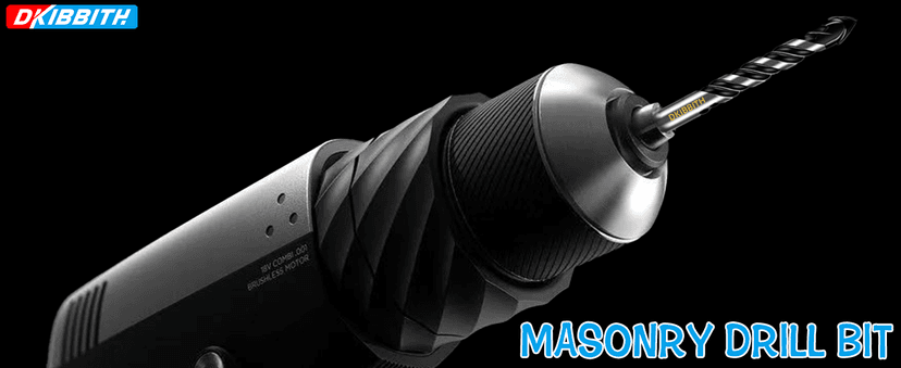 10-Piece Masonry Drill Bit Set for Concrete Tile Glass Ceramic Brick,1/8 to 1/2 Inch Drilling Bits with Triangle Handle,Tungsten Steel Alloy Tip.(Black)