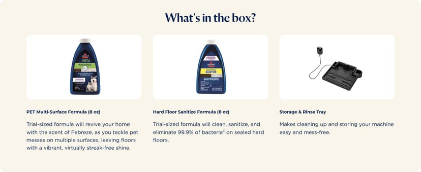 Bissell® CrossWave® OmniForce™ Cordless Multi-Surface Hard Floor Cleaner Wet Dry Vacuum with Dedicated Dry Vacuum Mode, 3882