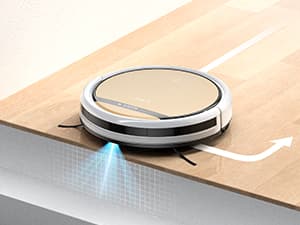 ILIFE V5s Plus Robot Vacuum and Mop Combo, Works with 2.4G WiFi, Alexa/App/Remote Control, Automatic Self-Charging Robotic Vacuum Cleaner, for Pet Hair, Hard Floor, Low Carpet (V5s Pro Upgraded)