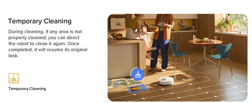 roborock Q7 M5+ Robot Vacuum and Mop, Upgraded from Q5 Max+, 7 Weeks Self-Emptying, 10000Pa Suction, Dual Anti-Tangle System, for Pet Hair & Carpet, PreciSense LiDAR Navigation, App Control, White