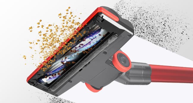 elezon A200 Cordless Vacuum Cleaner with 18000Pa Powerful Suction, 38 Min Runtime, 2200mAh Battery, HEPA Filter, Portable Stick Vacuum for Hardwood Floor, Lightweight Handheld for Home, Pet Hair, Car