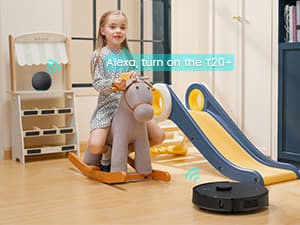 Robot Vacuum and Mop Combo, Self-Emptying, 60-Day Capacity, Schedule, 180mins Runtime, Home Mapping, Wi-Fi/App/Alexa/Remote, Robotic Vacuum Cleaner for Pet, Hard Floors, Carpet