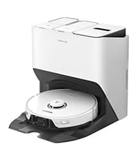 roborock S8+ Robot Vacuum, Sonic Mop with Self-Empty Dock, Stores up to 60-Days of Dust, Auto Lifting Mop, Ultrasonic Carpet Detection, 6000Pa Suction, White