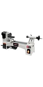 JET 10" x 15" Variable-Speed Woodworking Lathe, 1/2 HP, 115V 1Ph (Model JWL-1015VS)