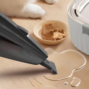 Pet Hair Vacuum, Handheld Vacuum Cordless Rechargeable with LED, 10000Pa Suction, 20V Lightweight Portable Hand Vacuum with Multi-Nozzles & Washable HEPA Filter for Pet Hair, Car and Home