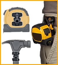 Spider Tool Holster - Improve The Way You Carry Your Power Drill, Driver, Multitool, Pneumatic, Multi-Tool and More on Your Belt - Compatible With All Major Tool Brands