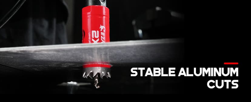 EZARC Hole Saw Kit, 16Pcs Bi-Metal Hole Saw Set with 3/4"-2-1/2"(19-64mm), Mandrels, Drill Bits, Installation Plate, Hex Key with Storage Case, Ideal for Wood, Metal, Plywood, PVC Board