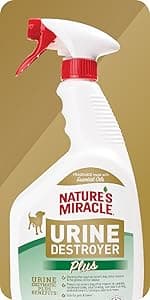Nature's Miracle Hard Floor Cleaner, 24 Ounces, Dual-Action Stain And Odor Remover Works To Remove Tough Pet Stains And Odors On Sealed Wood And Hard Floor Surfaces