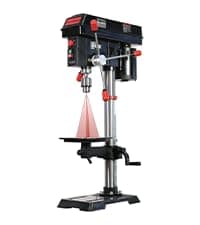 BUCKTOOL 12 INCH 6.2A Professional Bench Drill Press, 3/4HP Powerful Benchtop Drill Press, Variable Speed Drill Press with IIIA Laser and Work Light