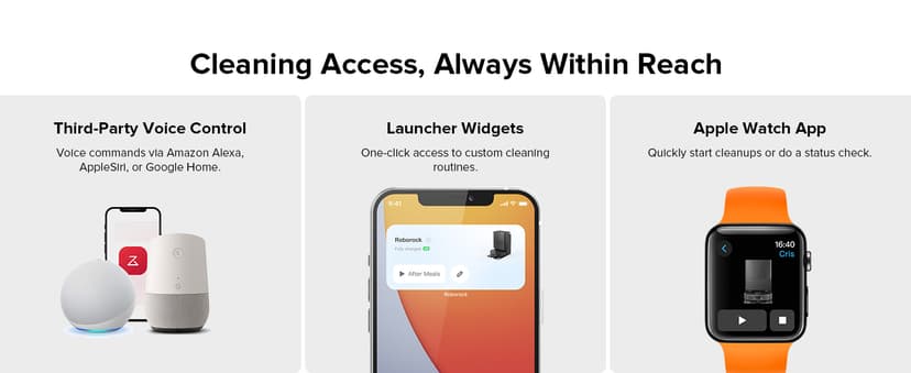 roborock Qrevo Plus Robot Vacuum and Mop with FlexiArm Design Edge Mopping, Self-Emptying, 10 mm Liftable Mops, Auto Mop Washing & Drying, Reactive Tech Obstacle Avoidance, 7,000 Pa Suction, Black