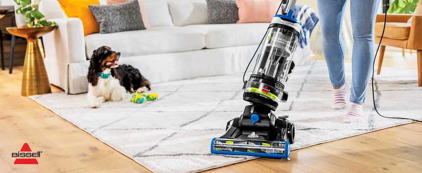Bissell CleanView Swivel Rewind Pet Reach Vacuum Cleaner, with Quick Release Wand, Swivel Steering and Automatic Cord Rewind, 3197A (Color May Vary)