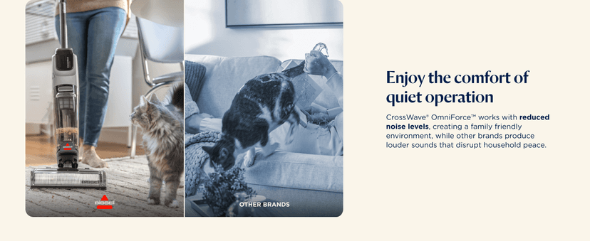 Bissell® CrossWave® OmniForce™ Cordless Multi-Surface Hard Floor Cleaner Wet Dry Vacuum with Dedicated Dry Vacuum Mode, 3882