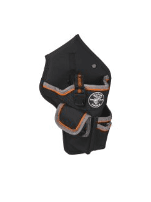 Klein Tools 5183 Tool Bag, Tradesman Pro Drill Pouch, 1680d Material, Drill Holster with Pockets for Tools and Bits