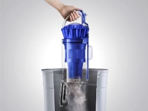 Dyson Ball Animal Total Clean Upright Vacuum, Iron/Blue