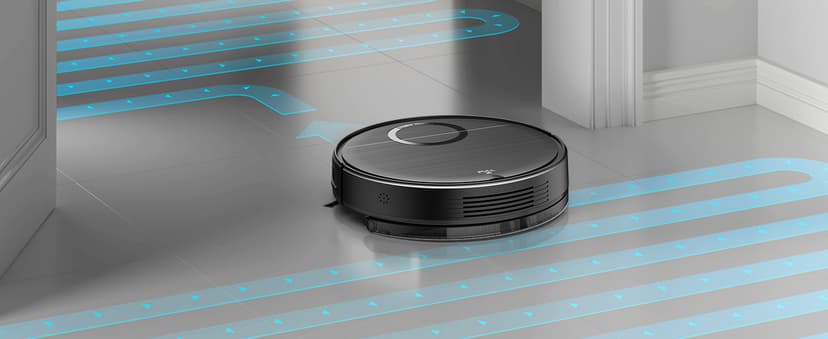 Robot Vacuum and Mop Combo, 2 in 1 Mopping Robot Vacuum Cleaner with Schedule, Wi-Fi/App/Remote, 2000Pa Max Suction, Self-Charging Robotic Vacuum, Slim, Ideal for Hard Floor, Pet Hair, Low-Pile Carpet