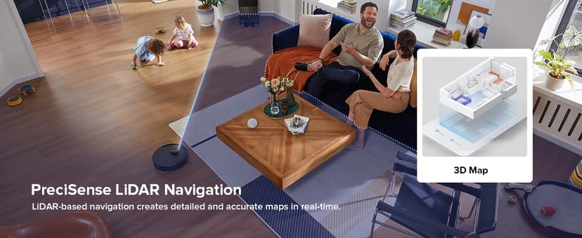 roborock Qrevo Master Robot Vacuum and Mop Combo, 10,000Pa Suction, FlexiArm Design Side Brush & Mop, Auto Mop Washing & Drying, Self-Emptying&Refilling, Dock Self-Cleaning, Obstacle Avoidance, Black