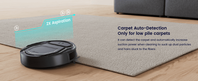 Lefant Robot Vacuum Cleaner Slim Quiet,2200Pa Powerful Suction,120 Mins Runtime,6 Cleaning Modes,Wi-Fi/App/Alexa,Self-Charging Pet Hair Robotic Vacuum Ideal for Hard Floor,Low-Pile Carpet,M210 Pro