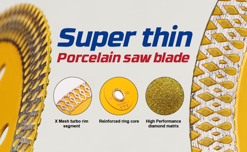 Diamond Saw Blade Porcelain Cutting Blade for Cutting Granite Marbles Tiles (5)