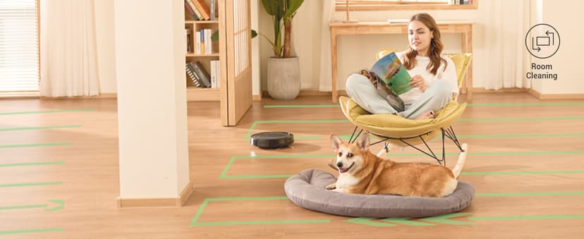 Robot Vacuum,2 in 1 Mopping and Vacuuming, App/Voice/Remote Control,Self-Charging Robotic Vacuum Cleaner,Good for Hard Floor, Low-Pile Carpet, Pet Hair (Small)