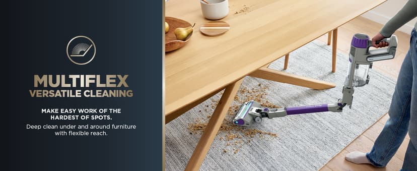 Shark PowerDetect Cordless Stick Vacuum, Powerful Suction, HEPA Filtration, 70-Minute Runtime, Carpet & Hard Floor, Portable, XL Dust Cup, Stick Vacuum for Pet Hair, Dark Gray, IP1251