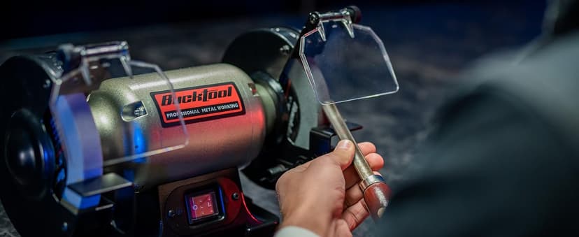 BUCKTOOL 12 INCH 6.2A Professional Bench Drill Press, 3/4HP Powerful Benchtop Drill Press, Variable Speed Drill Press with IIIA Laser and Work Light