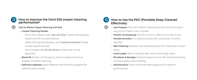 eufy E28 Omni Robot Vacuum and Mop Combo,HydroJet System,with Portable Deep Cleaner for Carpet,20,000Pa Turbo Suction,Zero-Tangling,Corner to Edge Deep Cleaning,with auto All-in-One Station