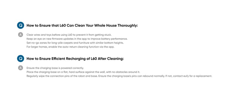 eufy L60 Robot Vacuum, Ultra Strong 5,000 Pa Suction, iPath Laser Navigation, for Deep Floor Cleaning, Ideal for Hair, Hard Floors