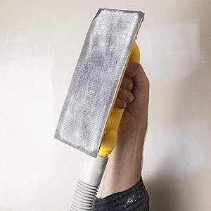 Hyde Tools 09165 Dust-Free Drywall Vacuum Hand Sander with 6-Foot Hose